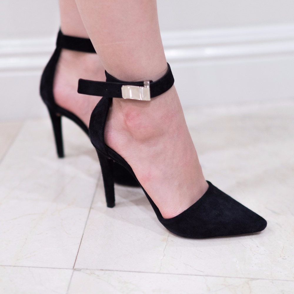 Proenza Schouler D'orsay Ankle Strap Heels